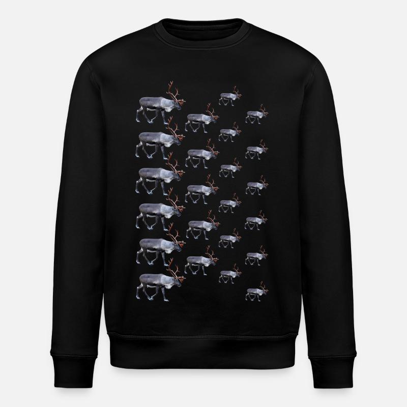 renne - Sweat bio ROLLER Stanley/Stella Unisexe - noir