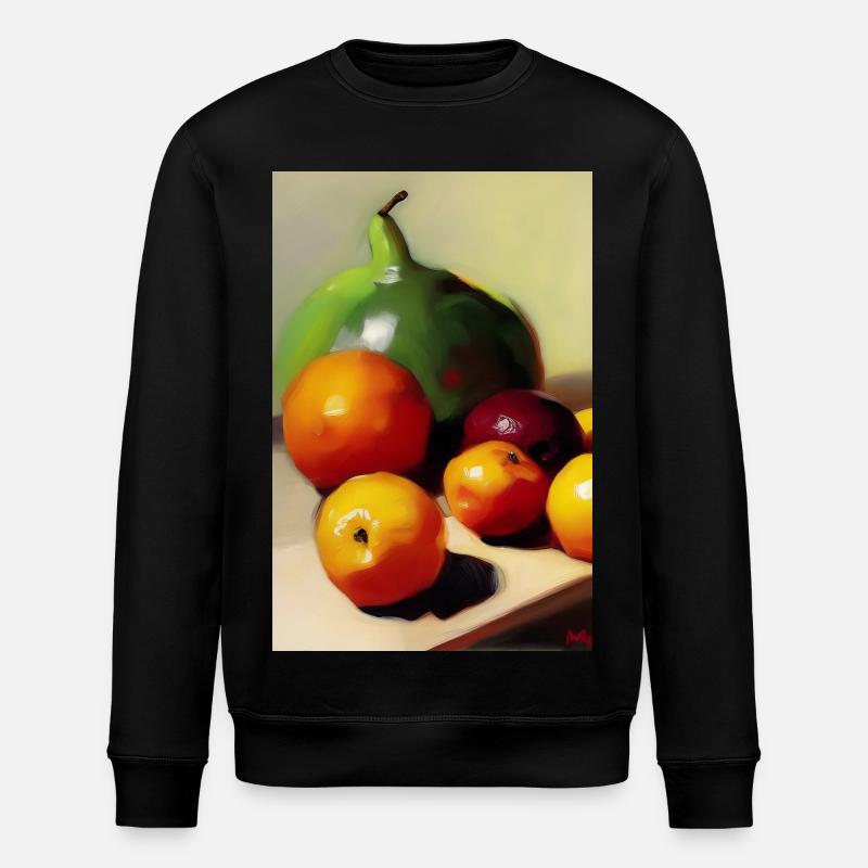 Fruit - Stanley/Stella ROLLER Unisex Organic Sweatshirt - black