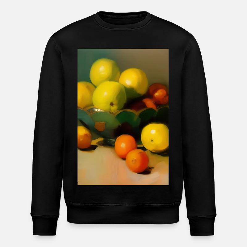 Fruit - Stanley/Stella ROLLER Unisex Organic Sweatshirt - black