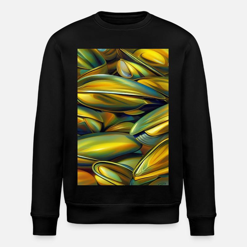 Moules - Sweat bio ROLLER Stanley/Stella Unisexe - noir