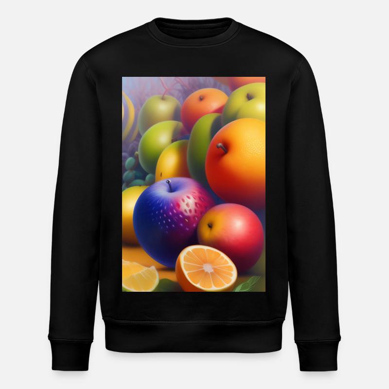 Fruit - Sweat bio ROLLER Stanley/Stella Unisexe - noir