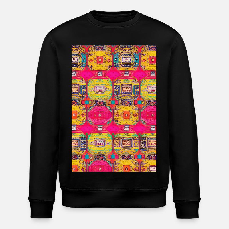 Modèle rétro - Sweat bio ROLLER Stanley/Stella Unisexe - noir