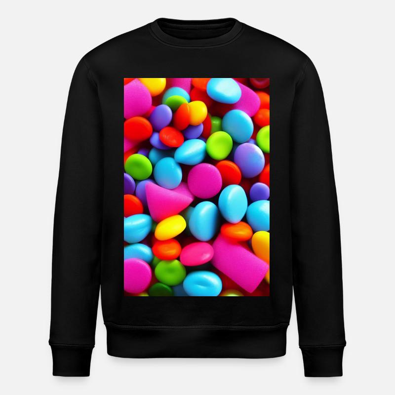Bonbons - Stanley/Stella Unisex Bio-Sweatshirt ROLLER - Schwarz