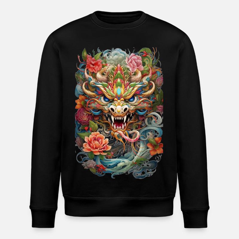Dragon - Sweat bio ROLLER Stanley/Stella Unisexe - noir