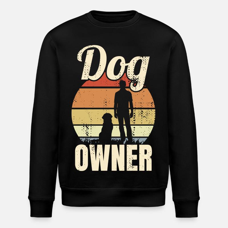 Propriétaire de chien - Sweat bio ROLLER Stanley/Stella Unisexe - noir