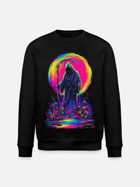 Neon-Sensenmann - Stanley/Stella Unisex Bio-Sweatshirt ROLLER - Schwarz