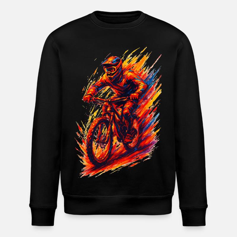 Cadeau cool pour VTTT VTT, - Sweat bio ROLLER Stanley/Stella Unisexe - noir