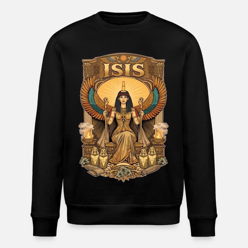 Thron des ISIS - Stanley/Stella Unisex Bio-Sweatshirt ROLLER - Schwarz