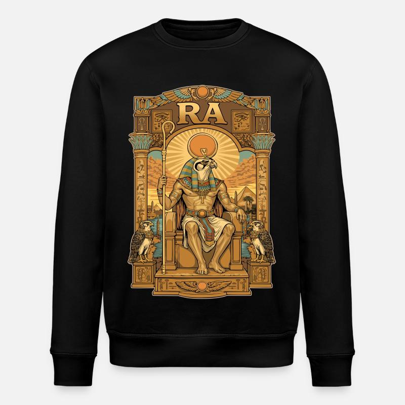 Trône RA - Sweat bio ROLLER Stanley/Stella Unisexe - noir