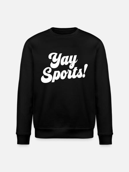 Yay Sports - Stanley/Stella ROLLER Unisex Organic Sweatshirt - black