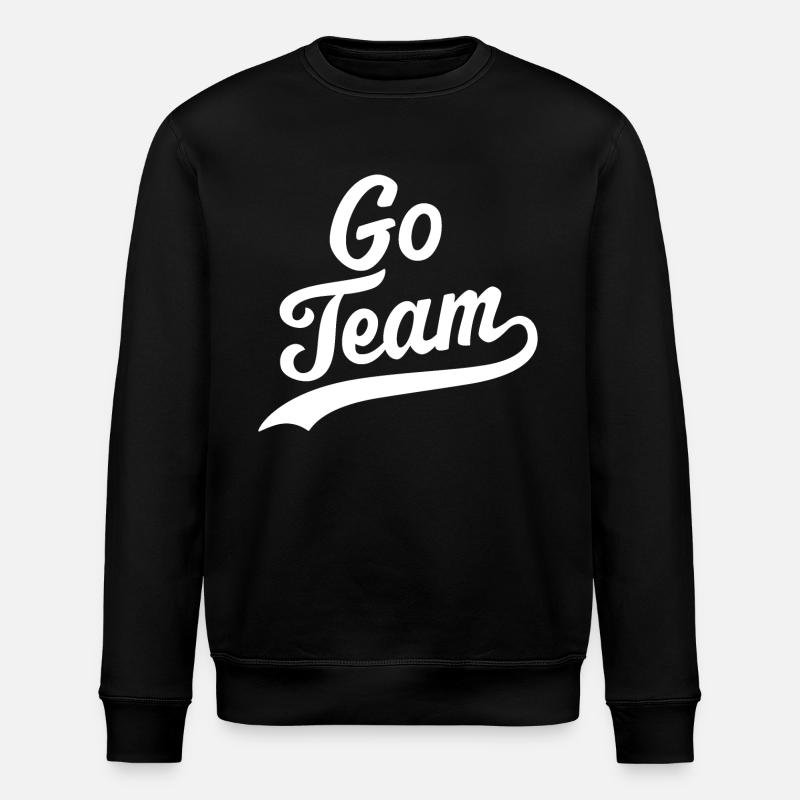 Go-Team - Stanley/Stella Unisex Bio-Sweatshirt ROLLER - Schwarz