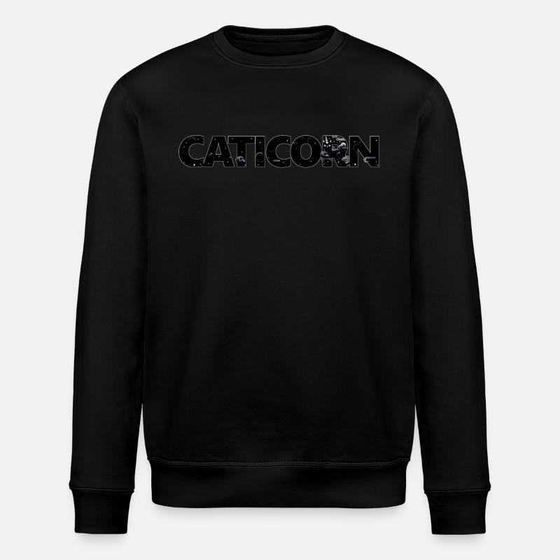 CATICORN - Sweat bio ROLLER Stanley/Stella Unisexe - noir