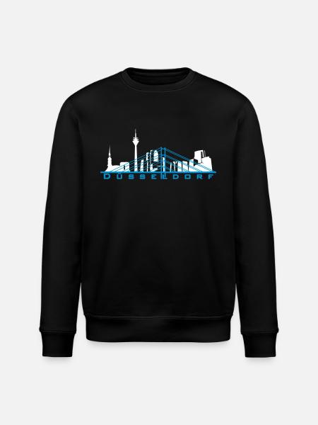Düsseldorf - Stanley/Stella Unisex Bio-Sweatshirt ROLLER - Schwarz