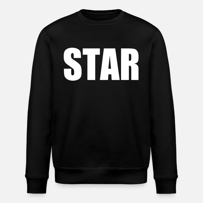 Star - Sweat bio ROLLER Stanley/Stella Unisexe - noir