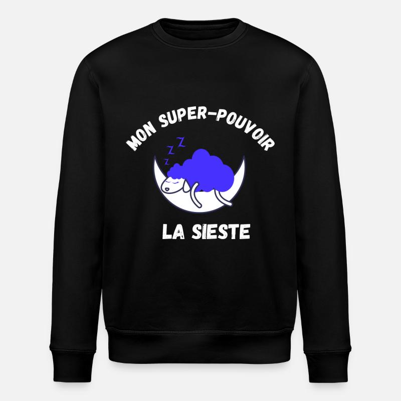 Mon super-pouvoir - Sweat bio ROLLER Stanley/Stella Unisexe - noir