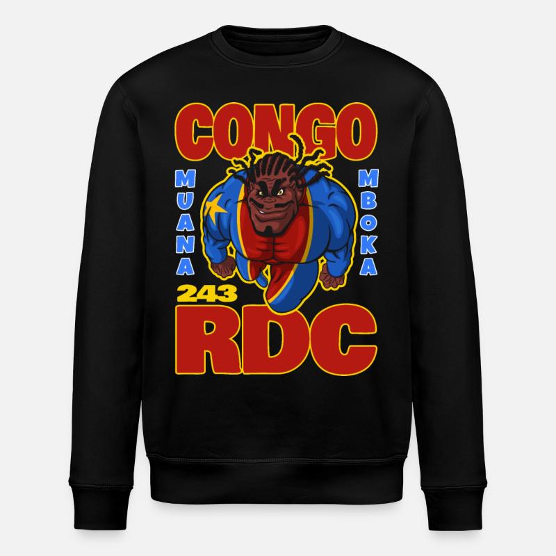 243 RDC - Sweat bio ROLLER Stanley/Stella Unisexe - noir