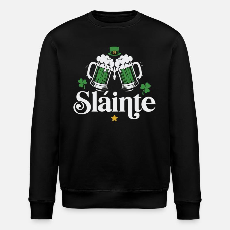 Slainte - Stanley/Stella Unisex Bio-Sweatshirt ROLLER - Schwarz
