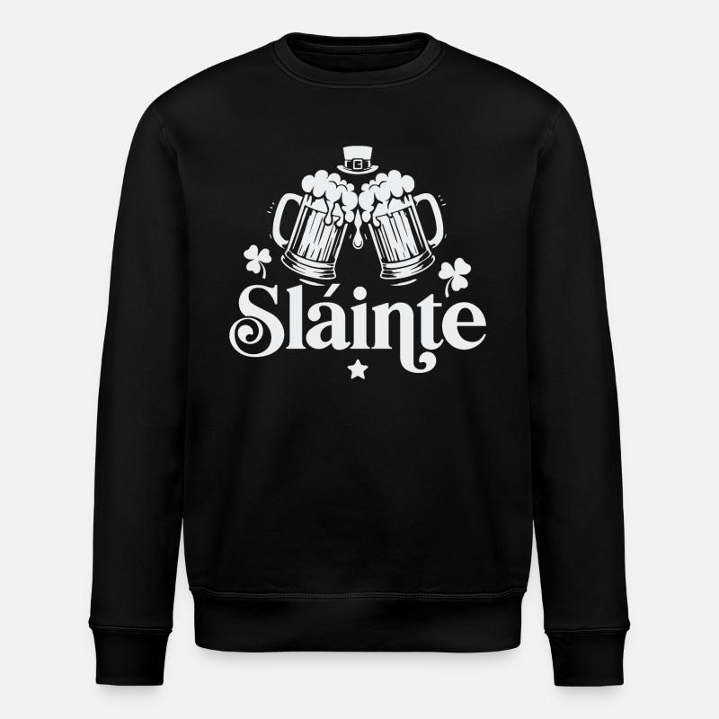 Slainte - Stanley/Stella ROLLER Unisex Organic Sweatshirt - black