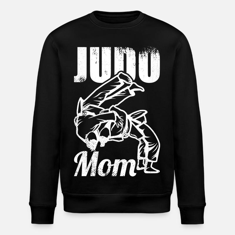 Judo Mama - Stanley/Stella ROLLER Unisex Organic Sweatshirt - black