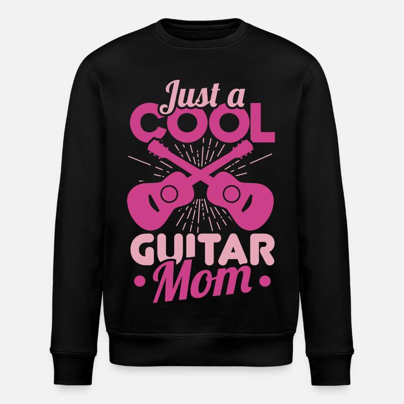 Guitar Nut - Stanley/Stella ROLLER Unisex Organic Sweatshirt - black