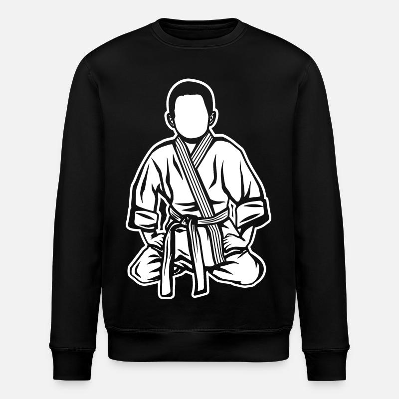 Judo Garçon - Sweat bio ROLLER Stanley/Stella Unisexe - noir