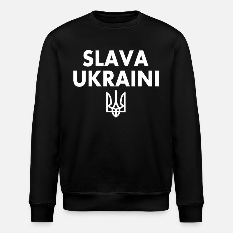 Slava ukraini ukraine - Sweat bio ROLLER Stanley/Stella Unisexe - noir
