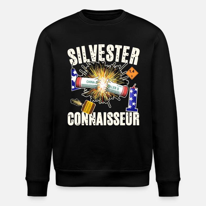Pyro Connoisseur - Sweat bio ROLLER Stanley/Stella Unisexe - noir