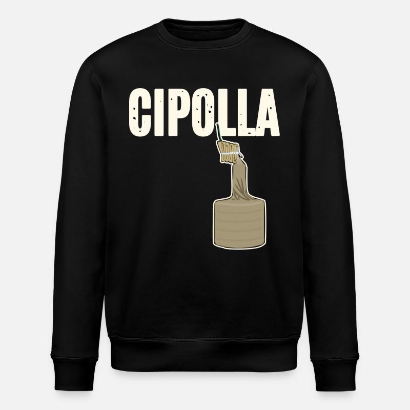 Cipolla - Sweat bio ROLLER Stanley/Stella Unisexe - noir