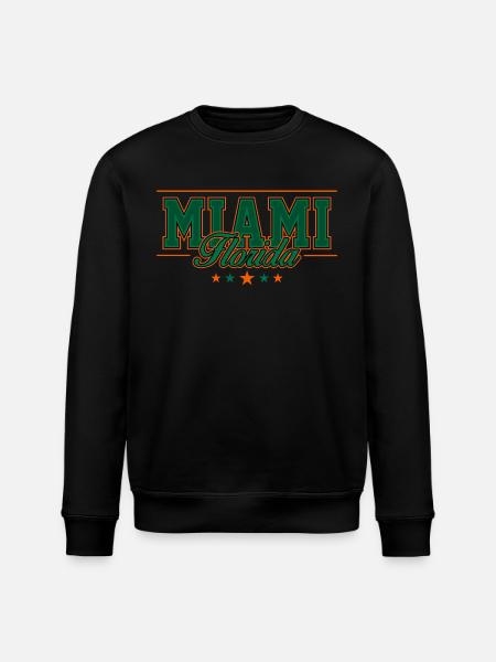 Miami - Stanley/Stella Unisex Bio-Sweatshirt ROLLER - Schwarz