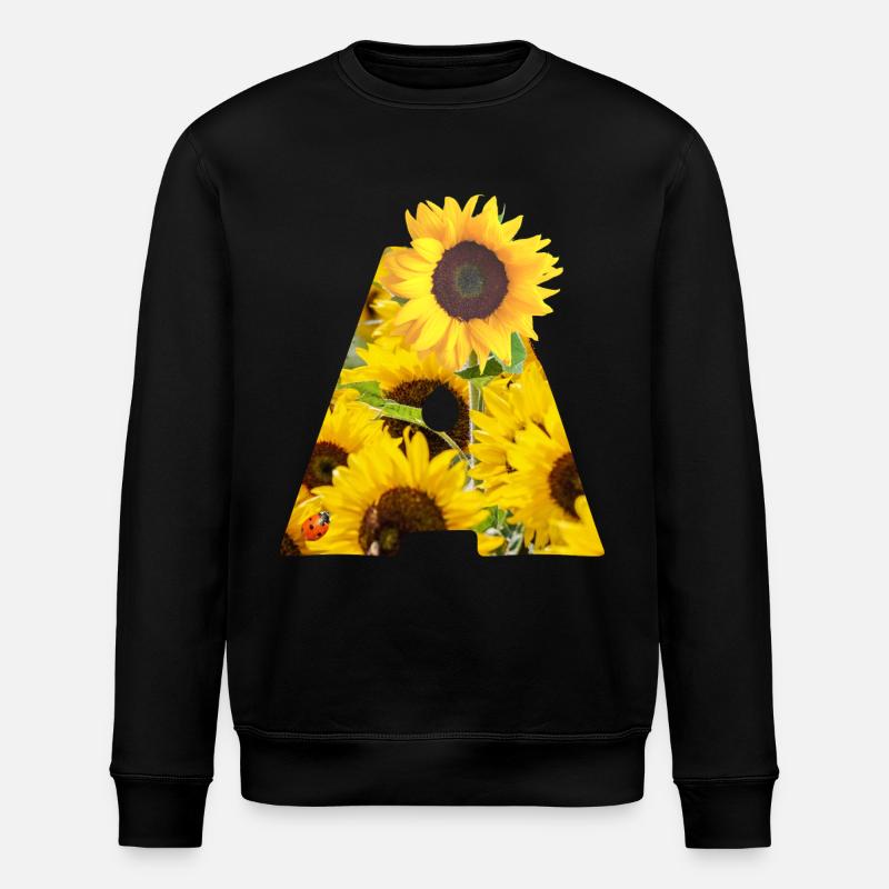 tournesol a - Sweat bio ROLLER Stanley/Stella Unisexe - noir