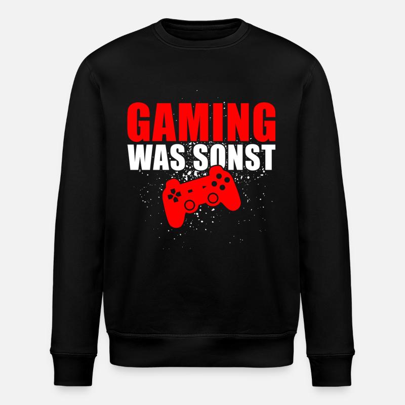 Gaming quoi d'autre - Sweat bio ROLLER Stanley/Stella Unisexe - noir