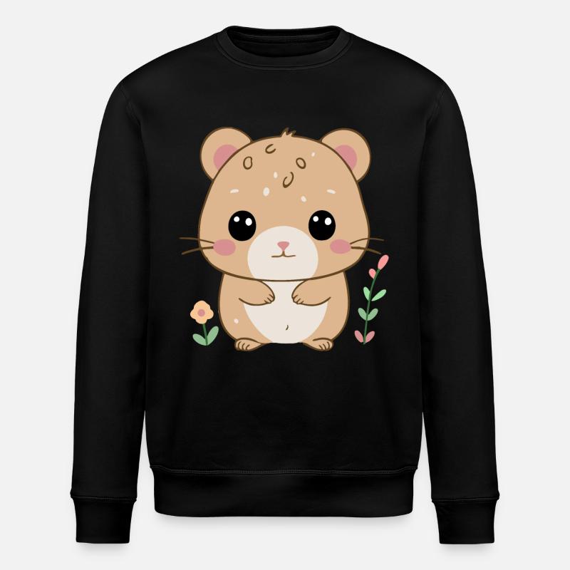Sad Hamster - Stanley/Stella ROLLER Unisex Organic Sweatshirt - black