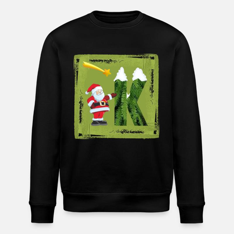 weihnachtsmann k - Stanley/Stella Unisex Bio-Sweatshirt ROLLER - Schwarz
