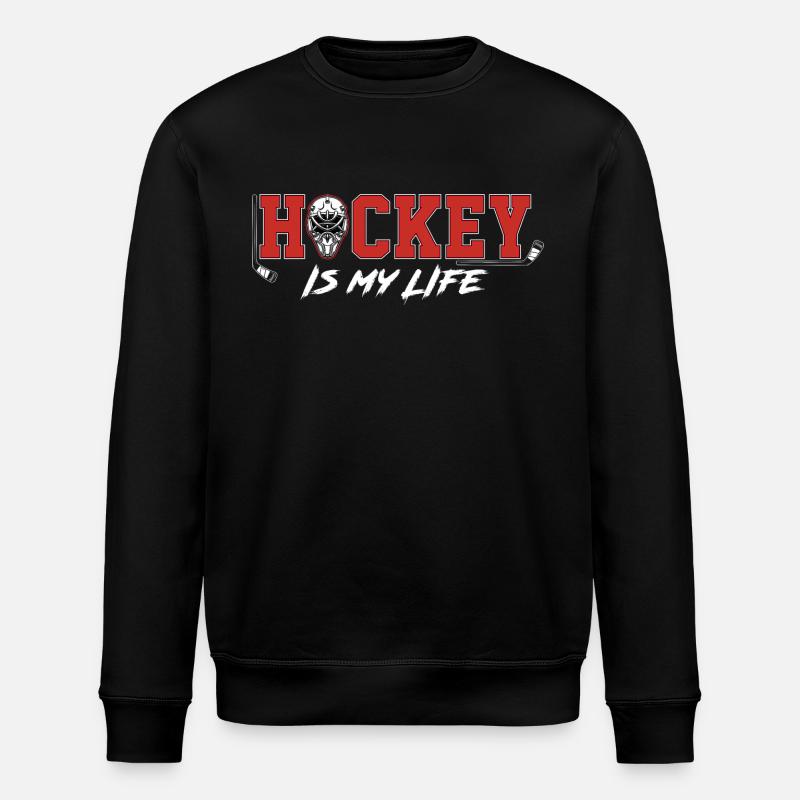 Hockey - Sweat bio ROLLER Stanley/Stella Unisexe - noir