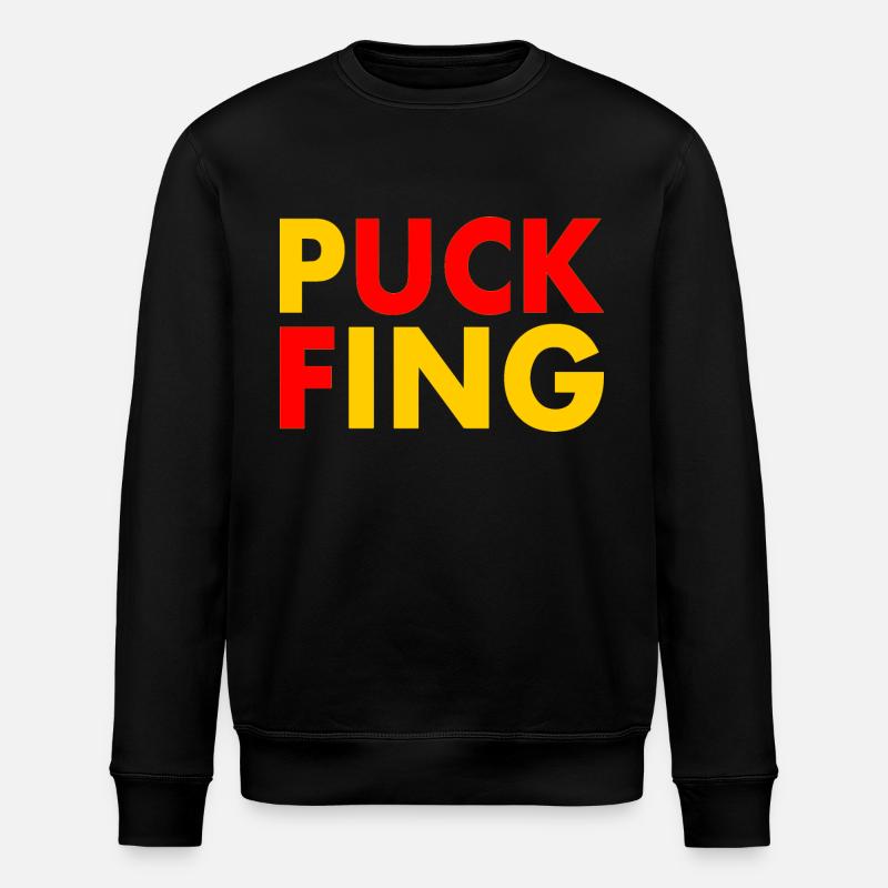 Puck fing - Sweat bio ROLLER Stanley/Stella Unisexe - noir