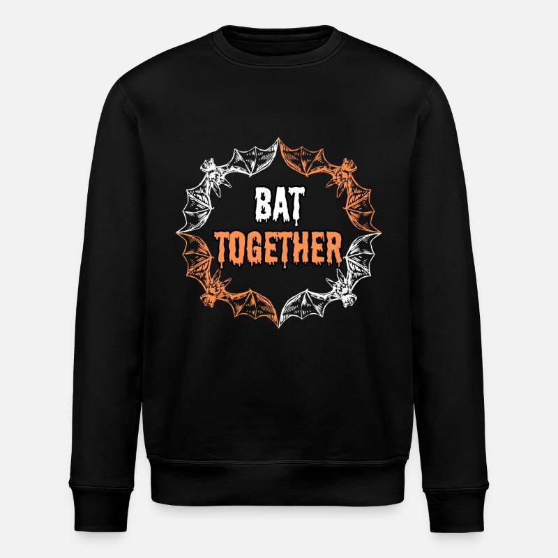 bat together - Sweat bio ROLLER Stanley/Stella Unisexe - noir
