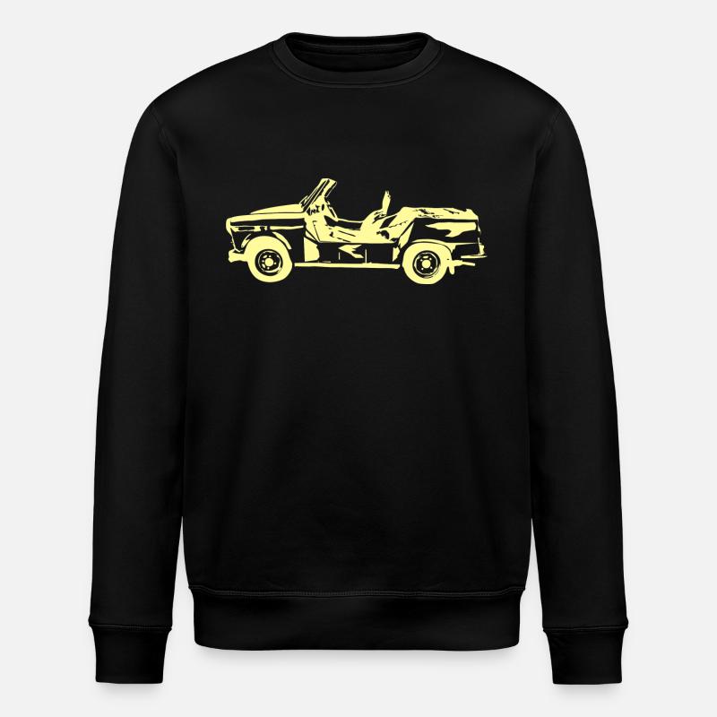 Trabant Kübel Tramp - Stanley/Stella Unisex Bio-Sweatshirt ROLLER - Schwarz