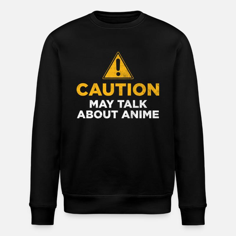 Attention peut parler d’anime - Sweat bio ROLLER Stanley/Stella Unisexe - noir