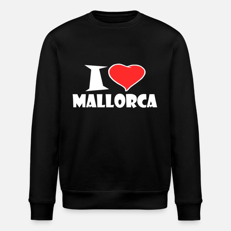 Majorque - Sweat bio ROLLER Stanley/Stella Unisexe - noir