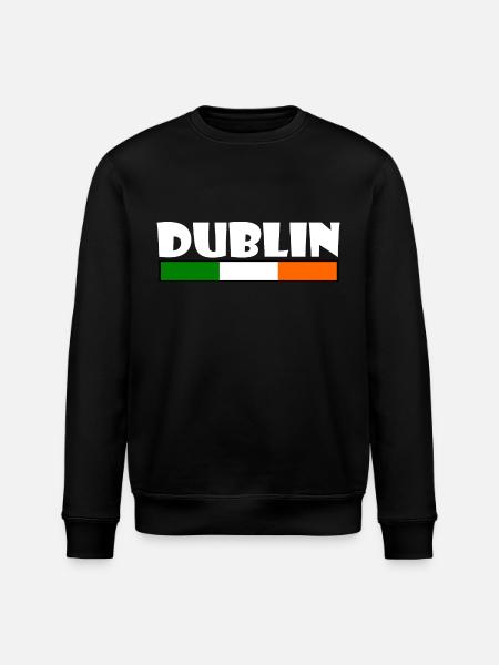 Dublin - Stanley/Stella ROLLER Unisex Organic Sweatshirt - black