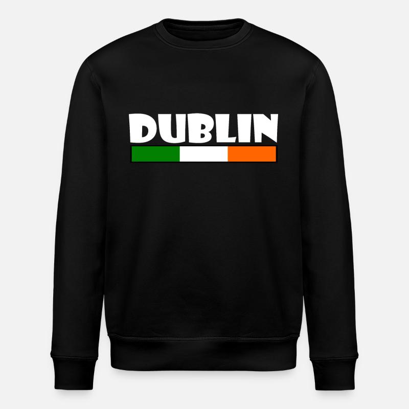 Dublin - Sweat bio ROLLER Stanley/Stella Unisexe - noir