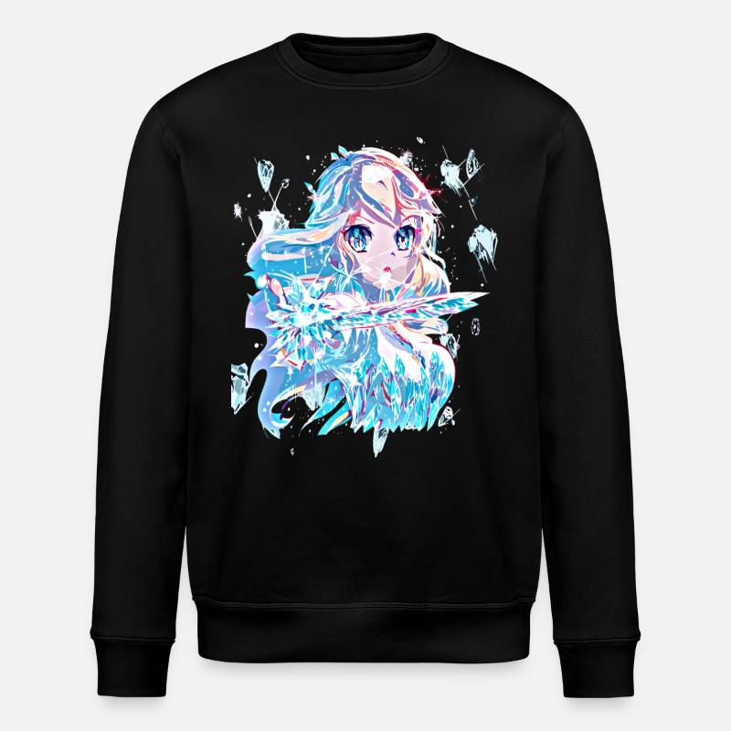 Ice Princess - Stanley/Stella ROLLER Unisex Organic Sweatshirt - black
