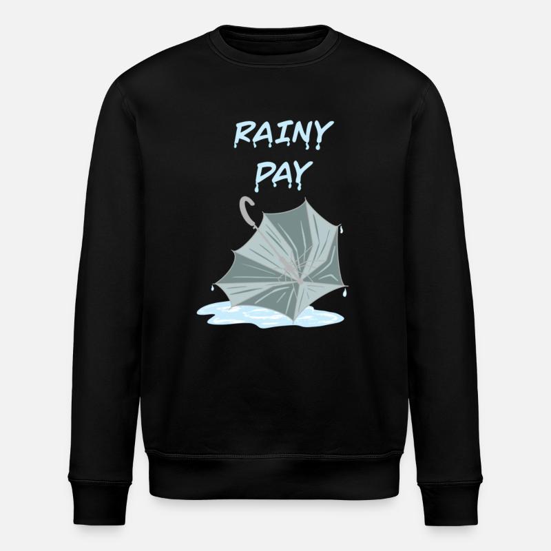 Jour de pluie - Sweat bio ROLLER Stanley/Stella Unisexe - noir