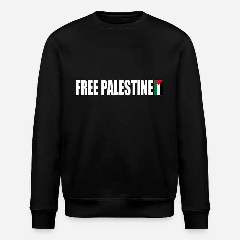 Free palestine - Sweat bio ROLLER Stanley/Stella Unisexe - noir