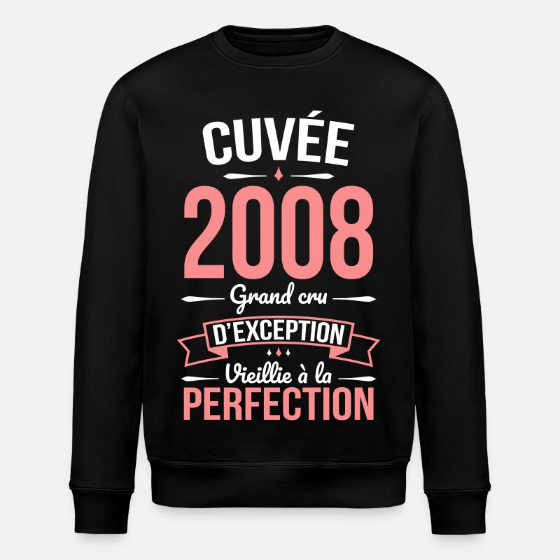 2008 – Perfekt gereift - Stanley/Stella Unisex Bio-Sweatshirt ROLLER - Schwarz