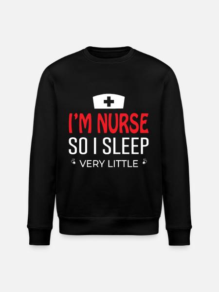 Nurse nurse - Stanley/Stella ROLLER Unisex Organic Sweatshirt - black