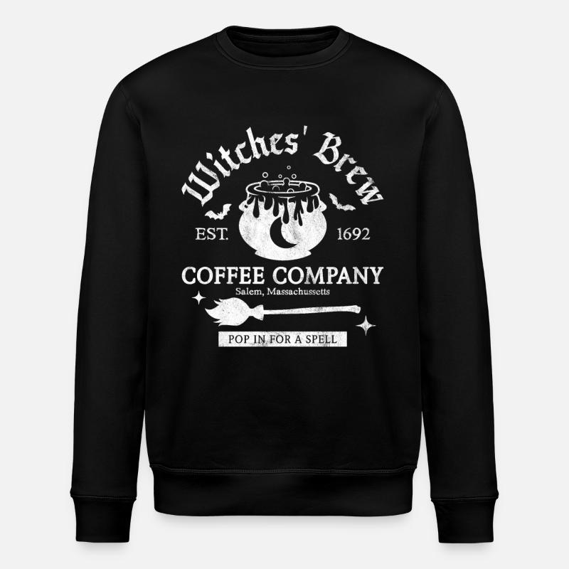 Hexengebräu - Stanley/Stella Unisex Bio-Sweatshirt ROLLER - Schwarz