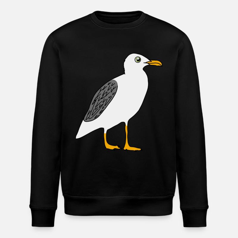 Mouette - Sweat bio ROLLER Stanley/Stella Unisexe - noir