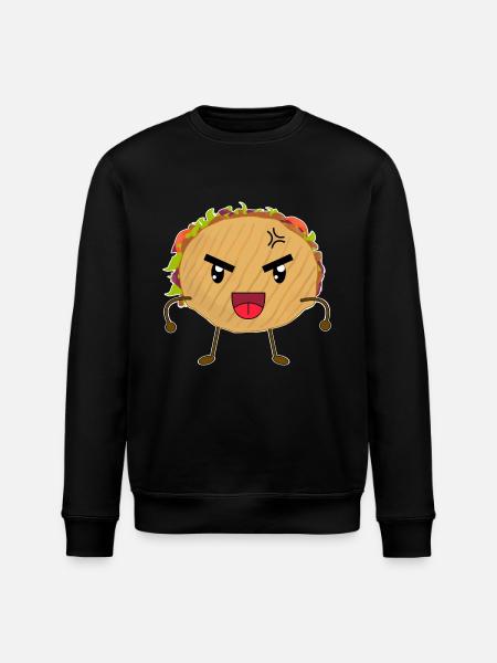 Sweet Cute Döner Funny - Stanley/Stella ROLLER Unisex Organic Sweatshirt - black