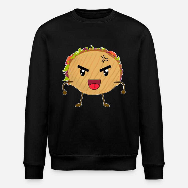 Sweet Cute Döner Funny - Stanley/Stella ROLLER Unisex Organic Sweatshirt - black